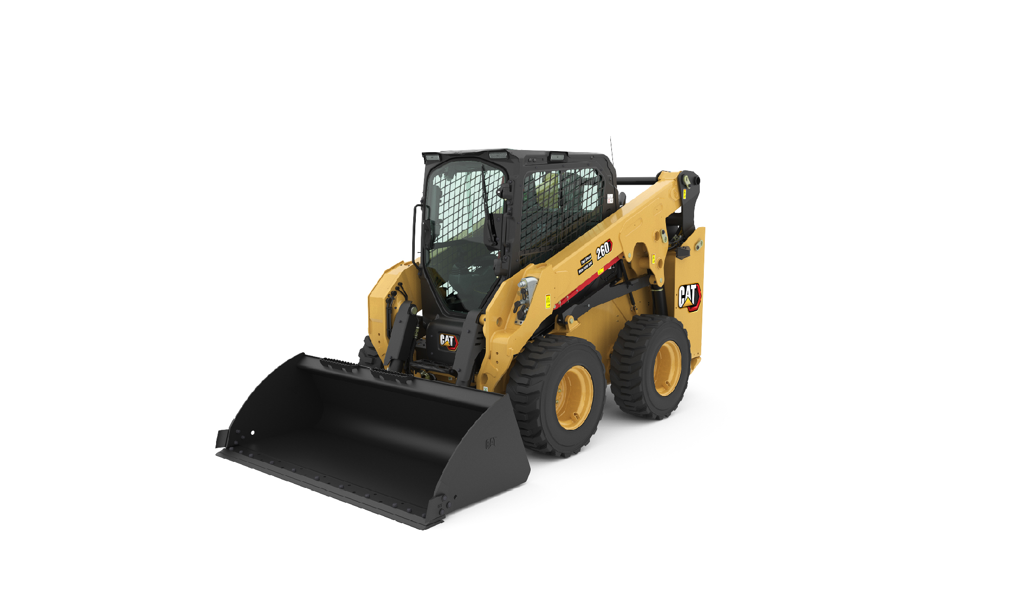 smykem řízený nakladač Cat 260