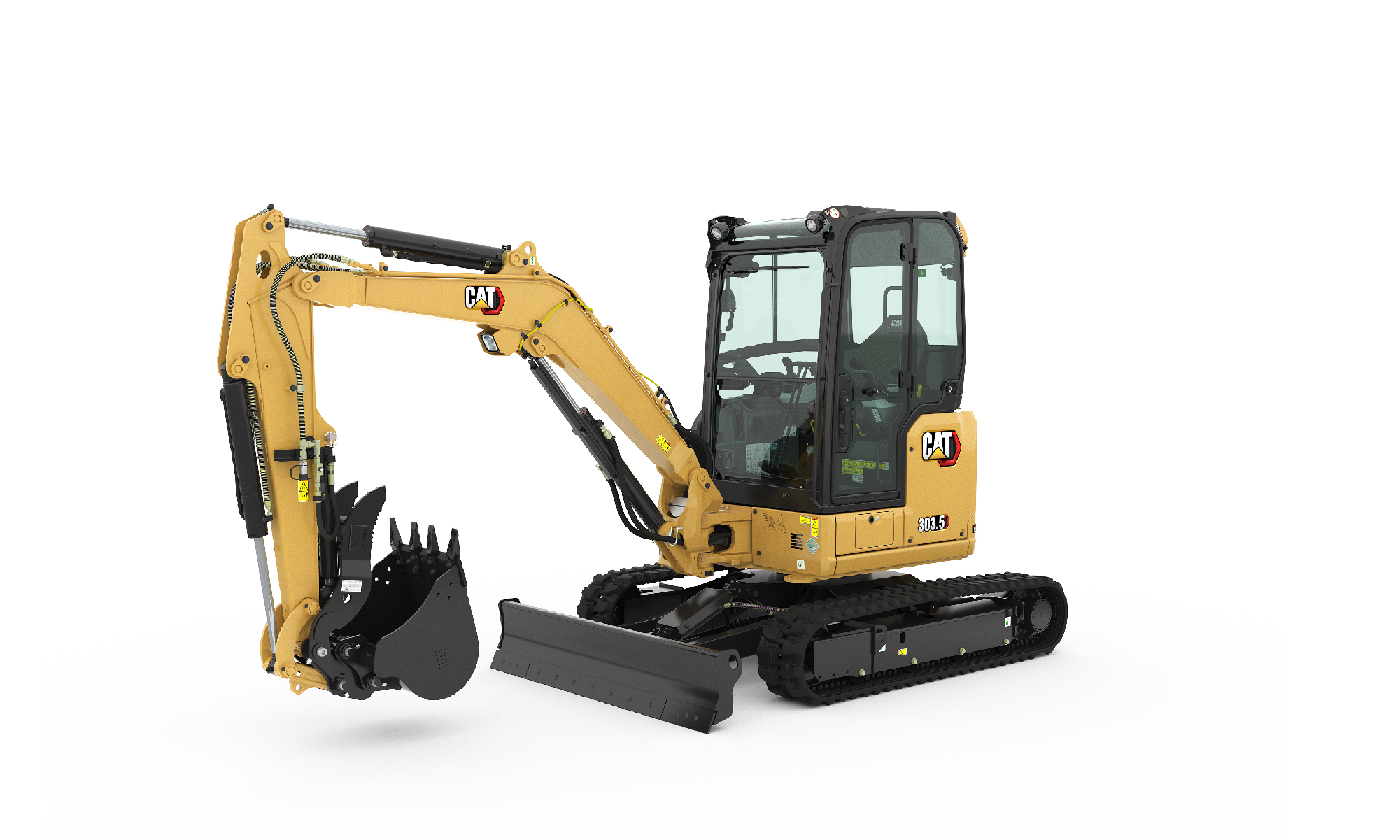 minirýpadlo Cat 303.5