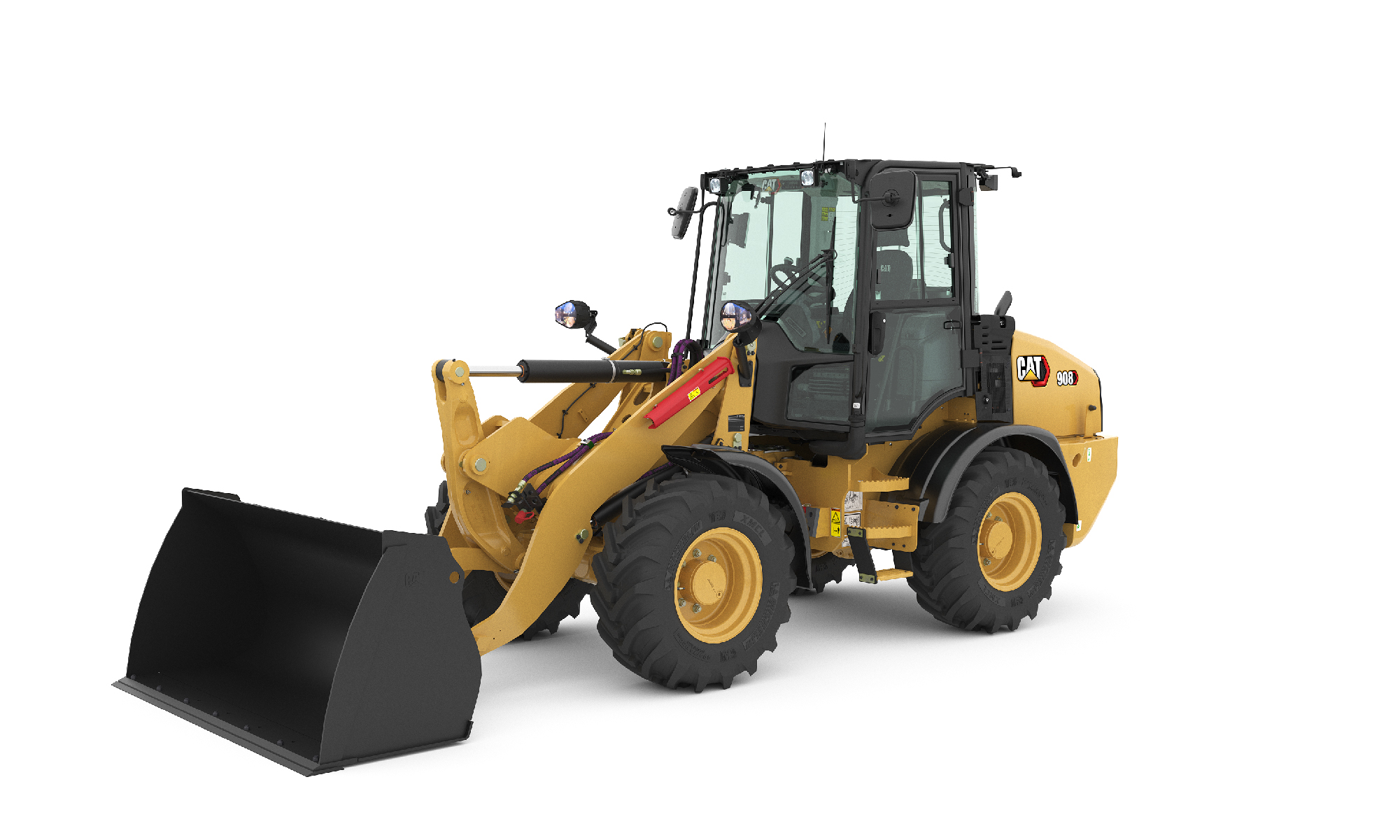 kompaktní kolový nakladač Cat 908