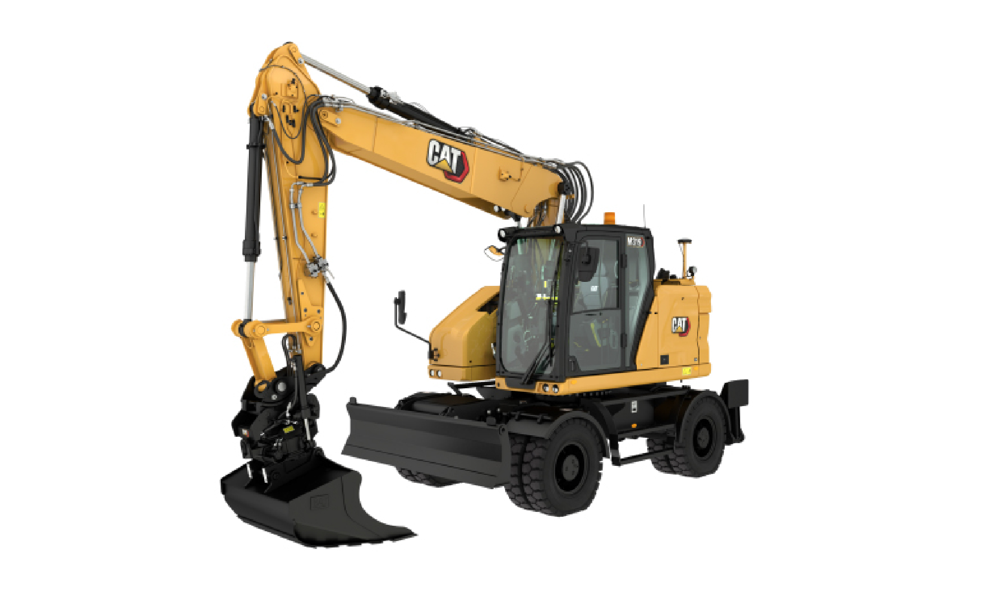 kolové rýpadlo Cat M319