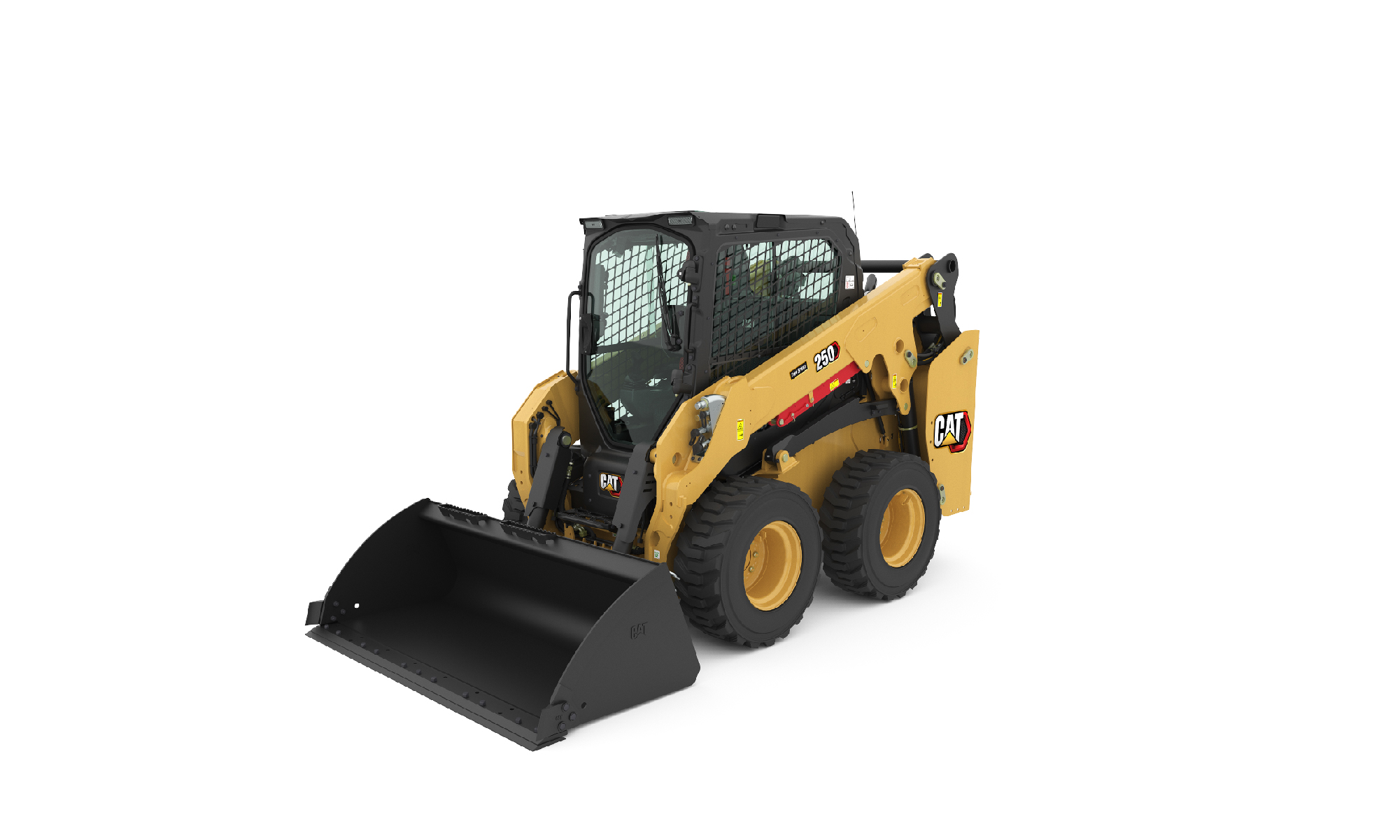 smykem řízený nakladač Cat 250