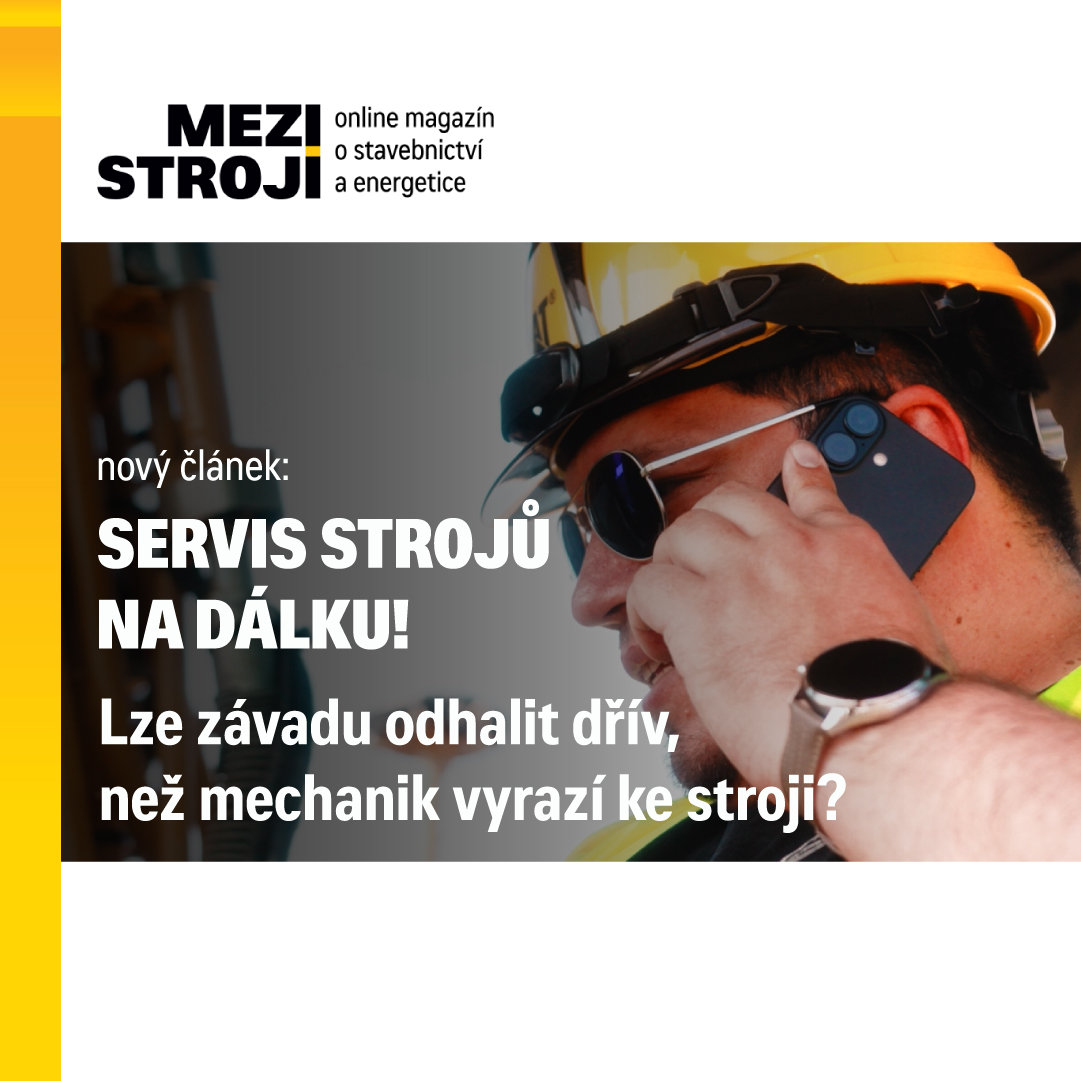 Cat Remote Service dokáže diagnostikovat závadu ještě před výjezdem mechanika