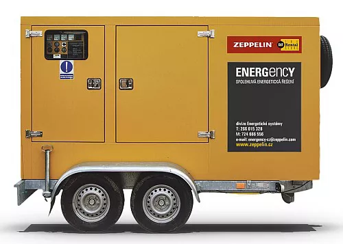 Elektrocentrály a osvětlovací věže